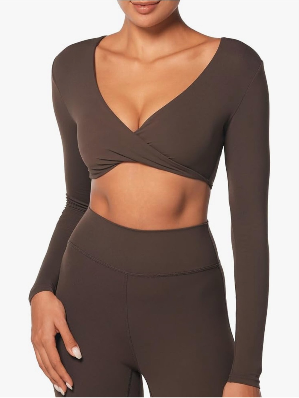 SUNZEL Long Sleeve Crop / reversible